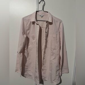 Reitmans Pink Women's Button down Shirt Size S